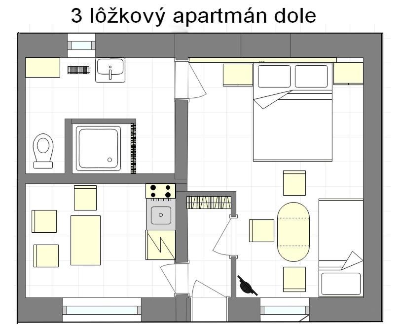Apartmany Pri Studnicke Oravsky Biely Potok 外观 照片